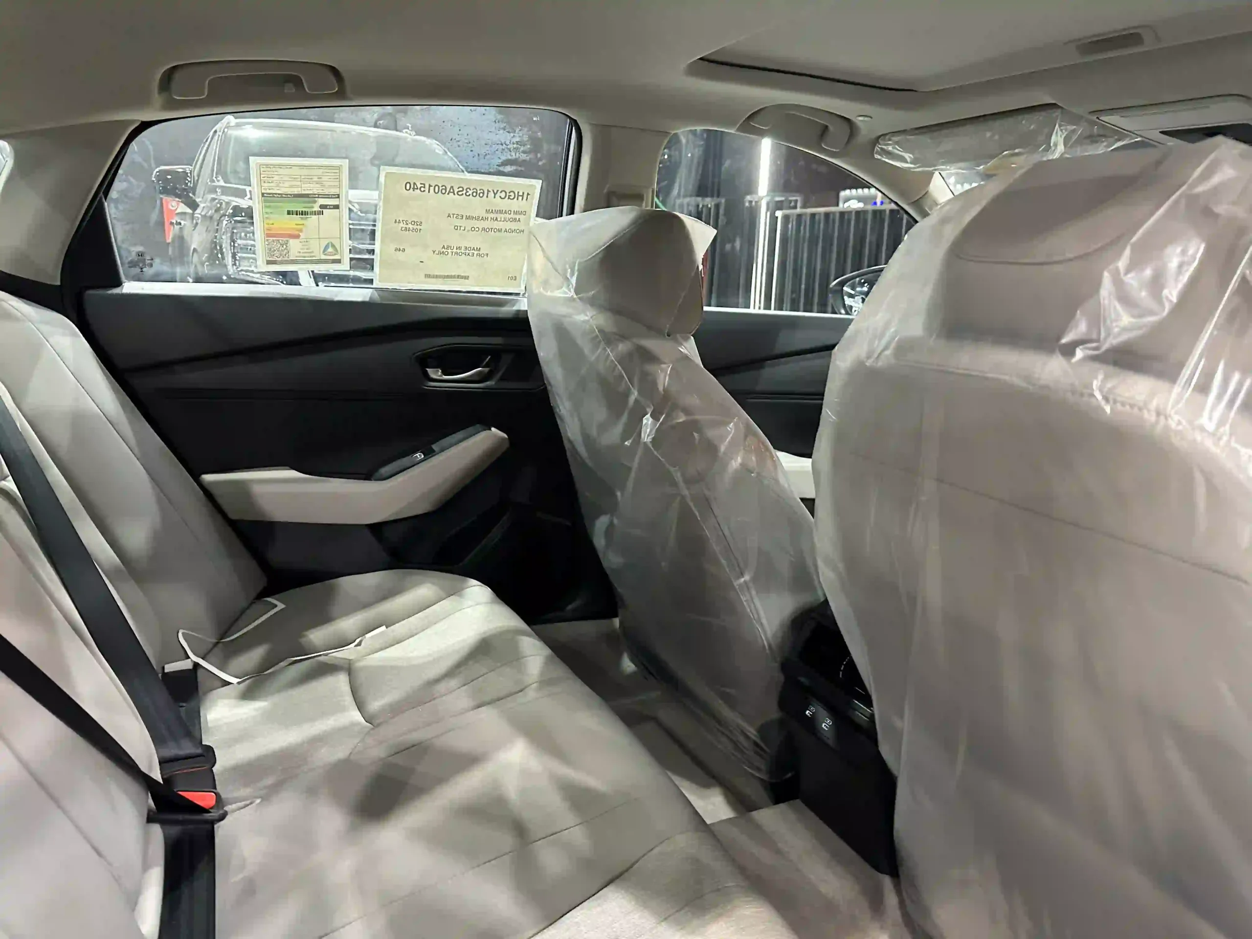 فرش قماش فاخر داخل هوندا أكورد نص فل 2025